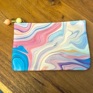 Marbled Cosmetic Bag